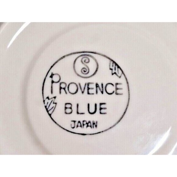 Sango Provence Blue Bouquet Japan 260 Porcelain Cup and Saucer Vintage 1984 - Picture 5 of 5